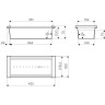 Коландер OMOIKIRI CO-02-PVD-LG 4999003